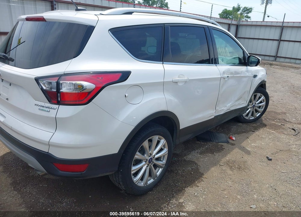 2017 FORD ESCAPE TITANIUM VIN: 1FMCU0J90HUC99486