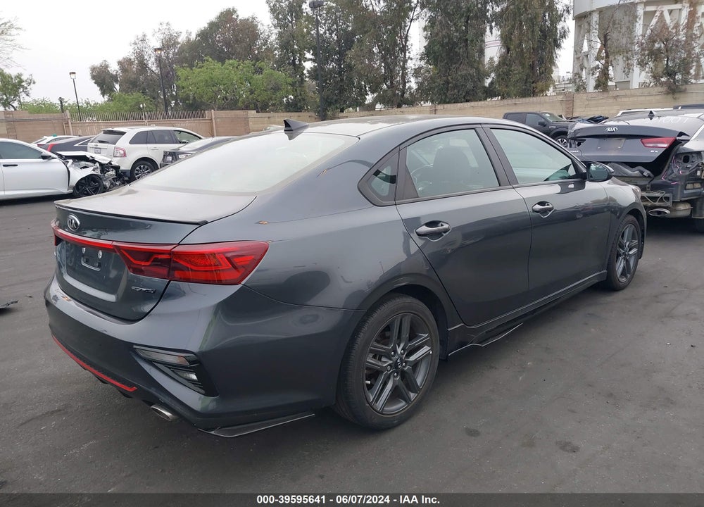 2021 KIA FORTE GT LINE VIN: 3KPF34AD7ME348675