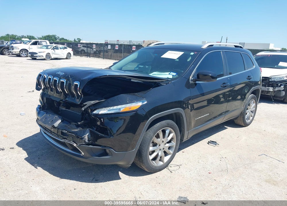 2018 JEEP CHEROKEE LIMITED FWD VIN: 1C4PJLDB2JD604507