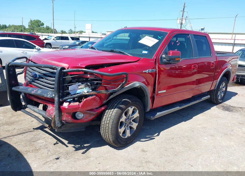 2012 FORD F-150 FX4 VIN: 1FTFW1ET3CFC55485