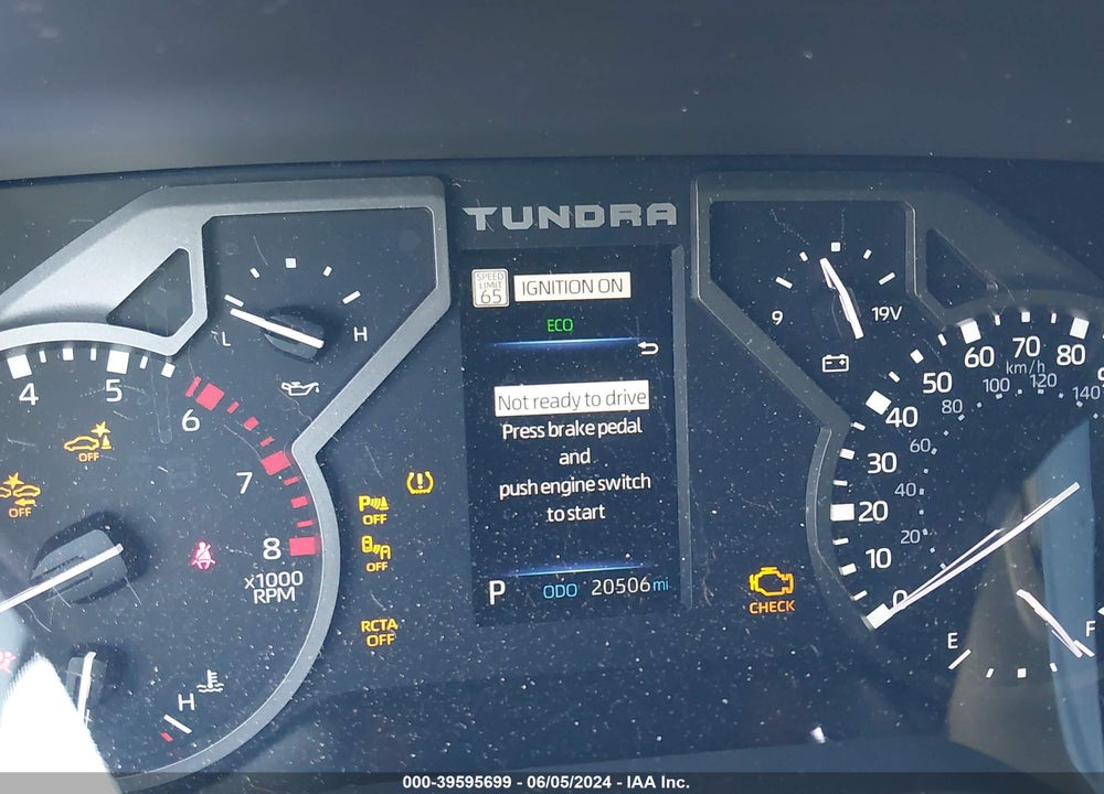2023 TOYOTA TUNDRA LIMITED VIN: 5TFJA5DB8PX081423