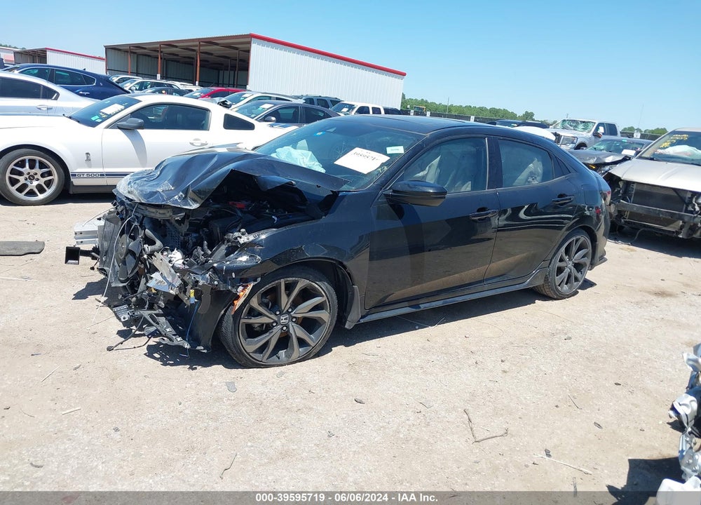 2019 HONDA CIVIC SPORT TOURING VIN: SHHFK7H9XKU223150