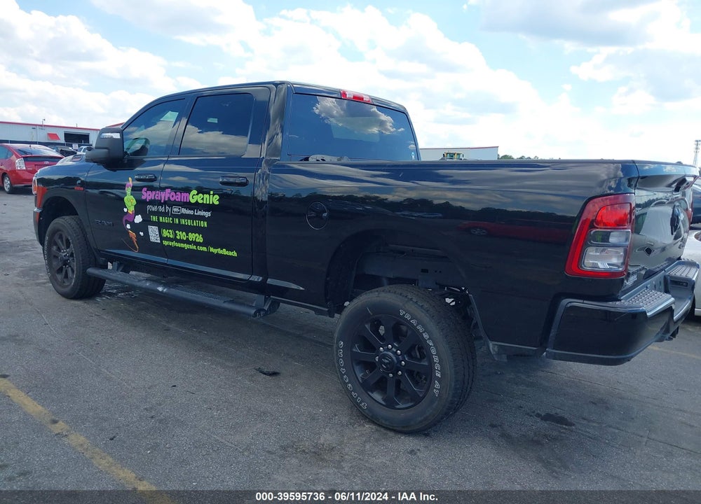 2023 RAM 2500 BIG HORN 4X4 6'4 BOX VIN: 3C6UR5DL5PG517736