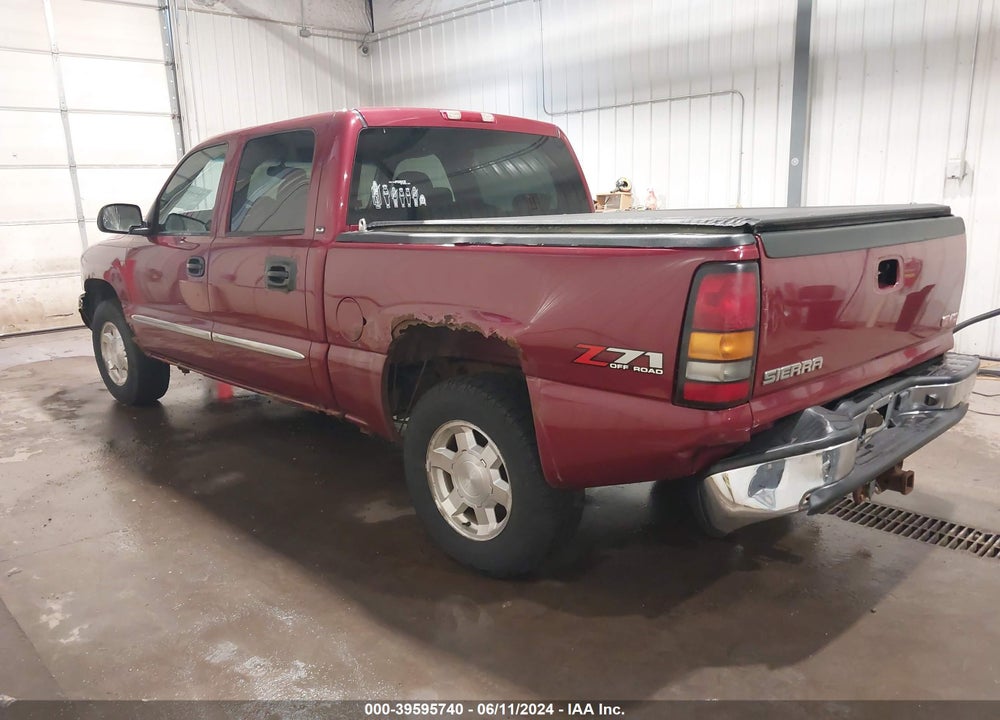 2004 GMC SIERRA 1500 SLE VIN: 2GTEK13T941427960