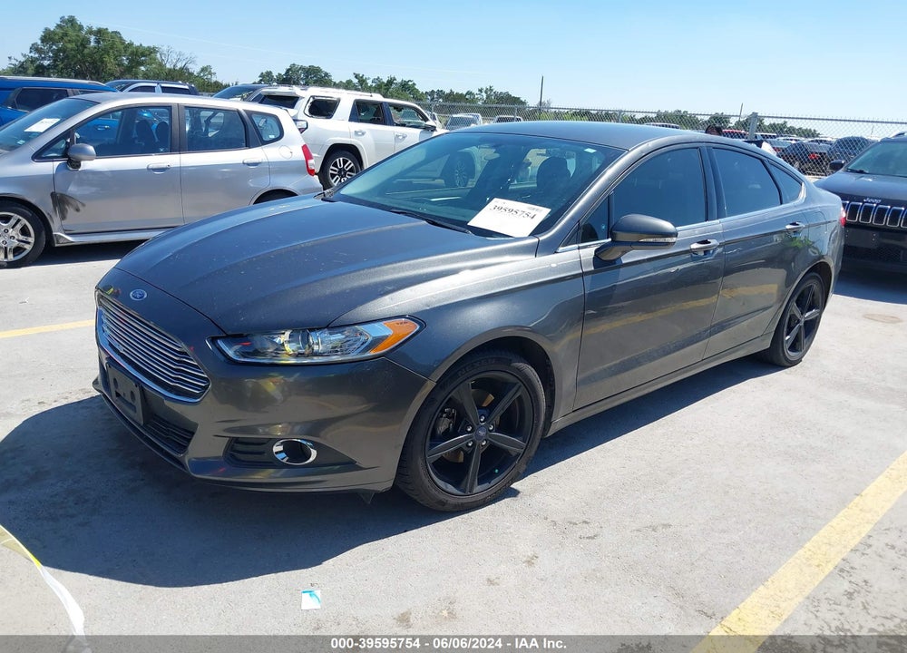 2016 FORD FUSION SE VIN: 3FA6P0H99GR354740