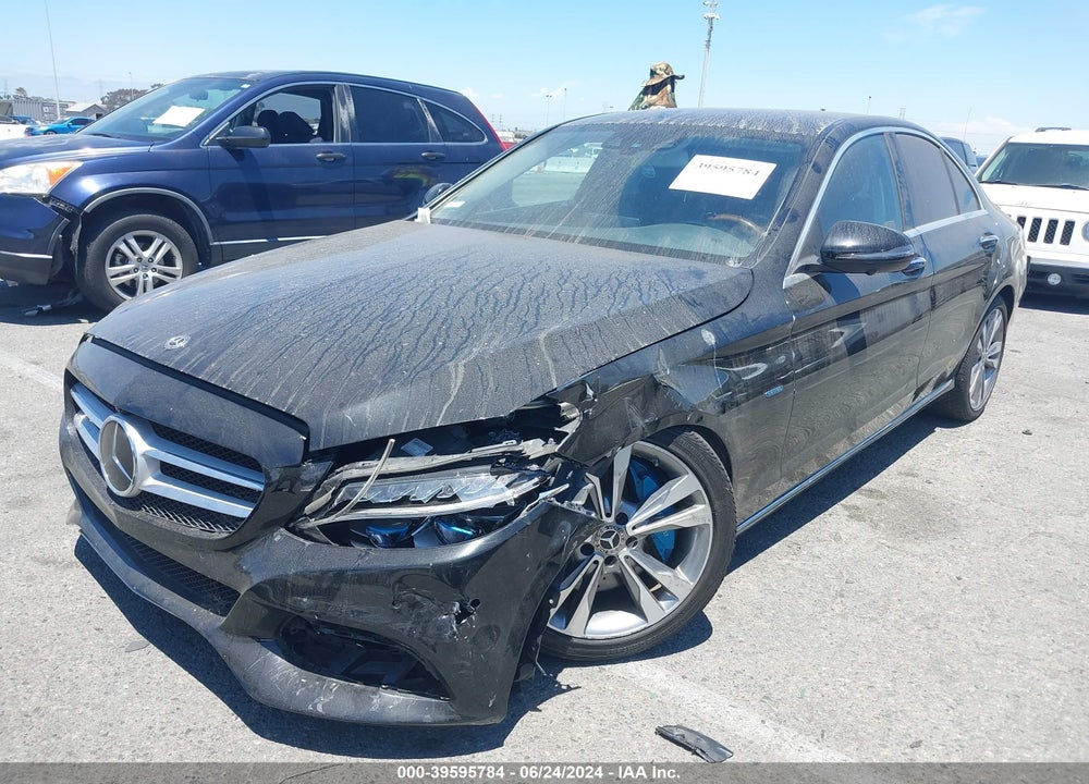 2017 MERCEDES-BENZ C 350E LUXURY VIN: 55SWF4HB8HU233416