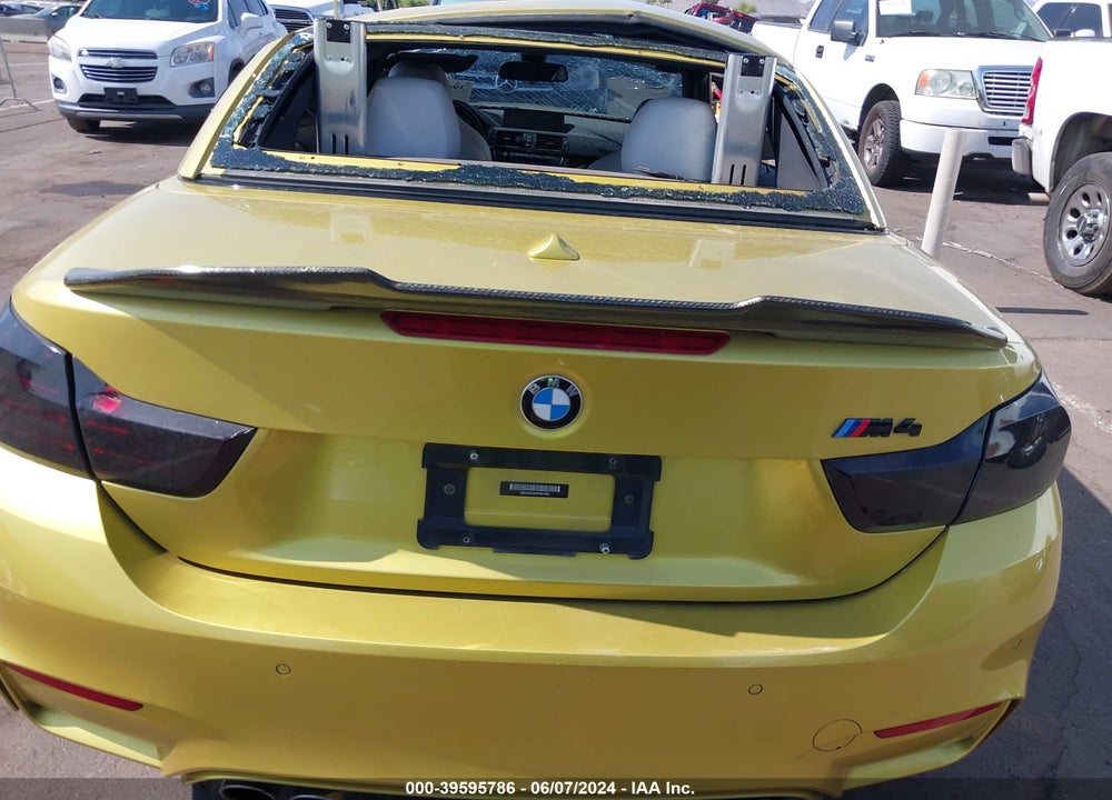 2015 BMW M4 VIN: WBS3U9C50FP967682