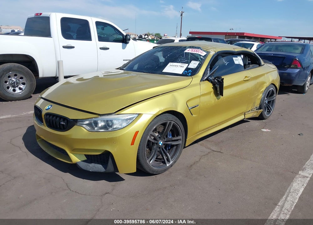 2015 BMW M4 VIN: WBS3U9C50FP967682