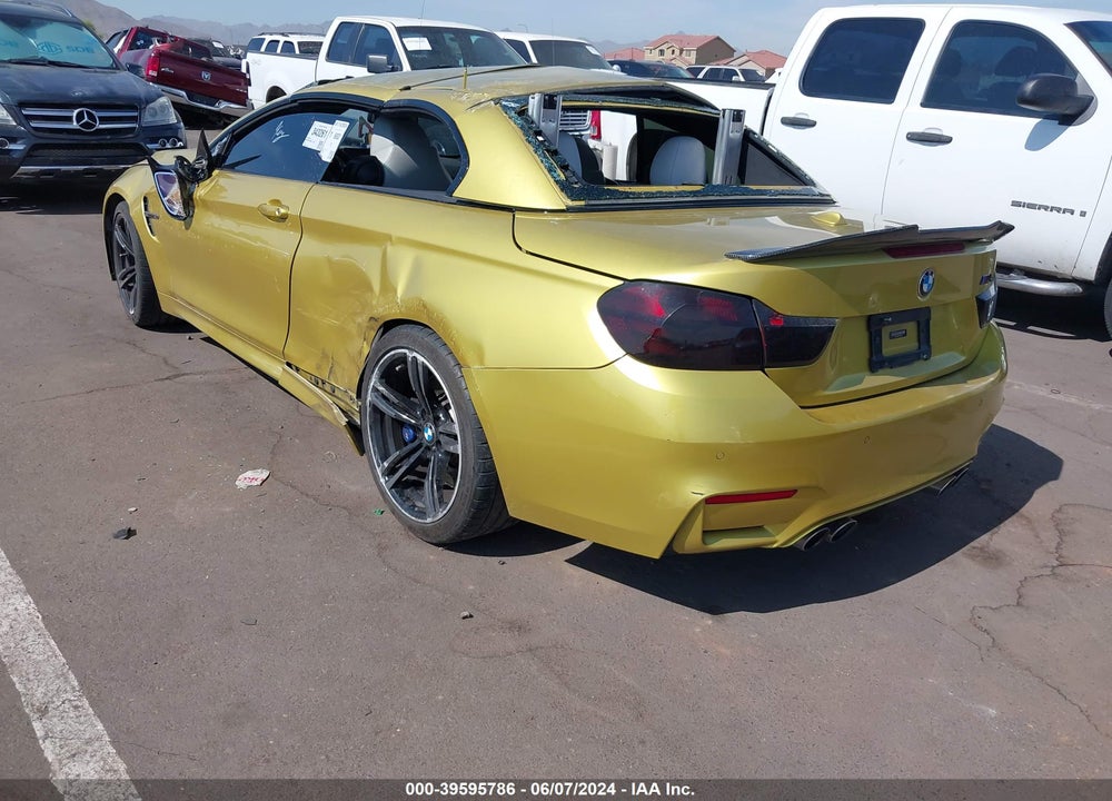 2015 BMW M4 VIN: WBS3U9C50FP967682
