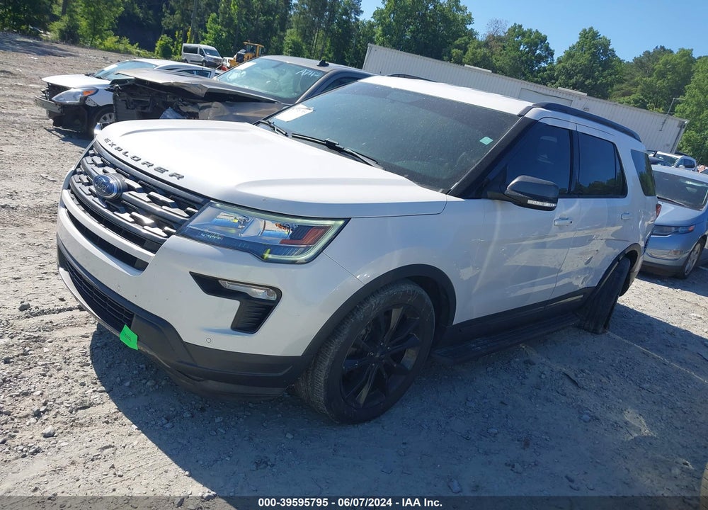 2018 FORD EXPLORER XLT VIN: 1FM5K7D89JGA02293