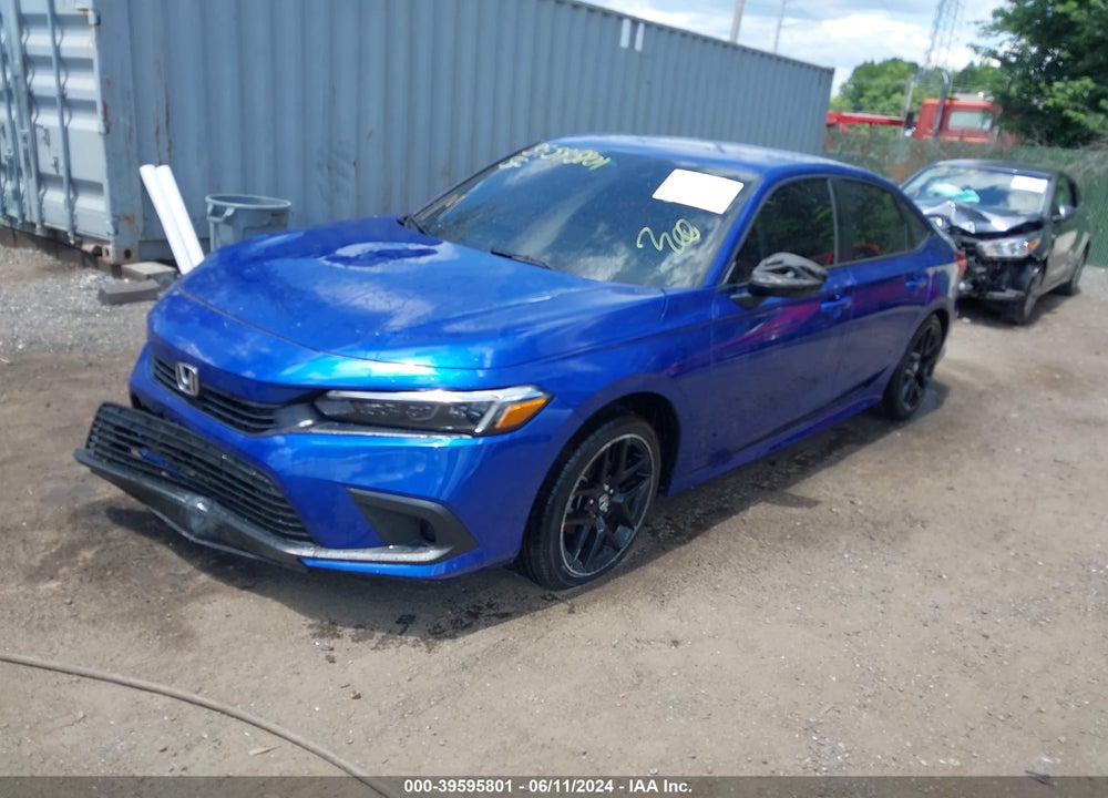 2022 HONDA CIVIC SPORT VIN: 2HGFE2F52NH605085