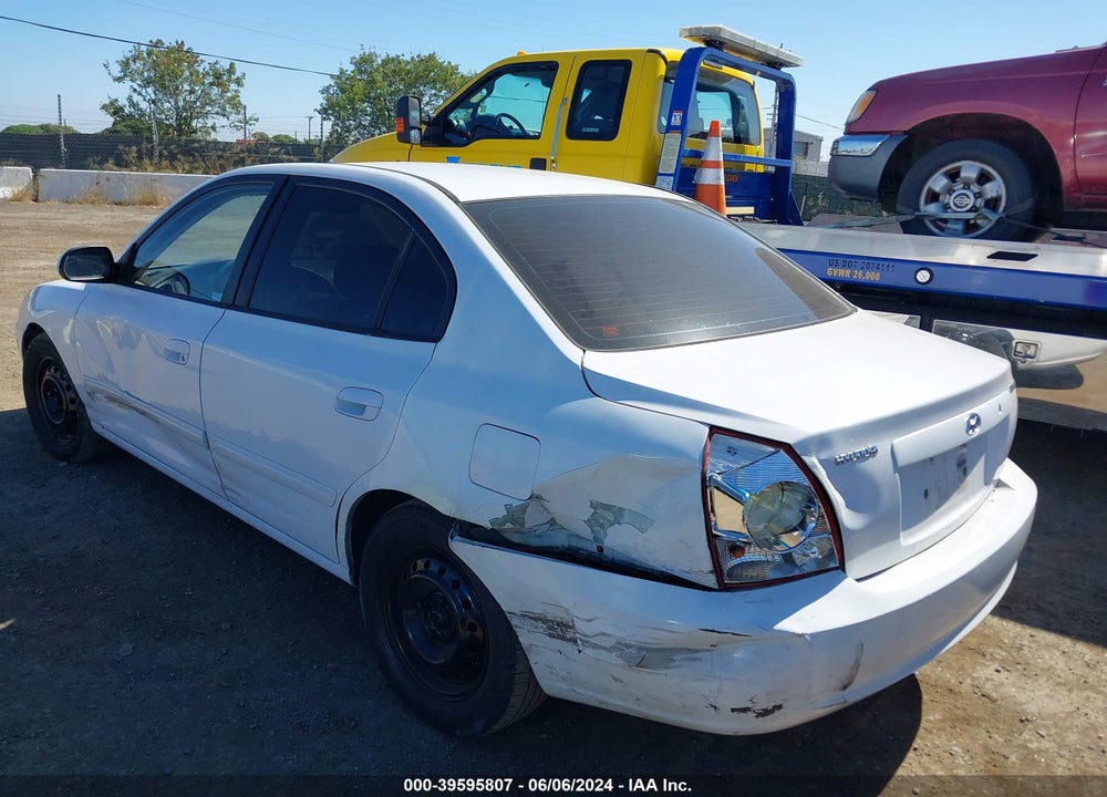 2006 HYUNDAI ELANTRA GLS/LIMITED VIN: KMHDN46D76U273583