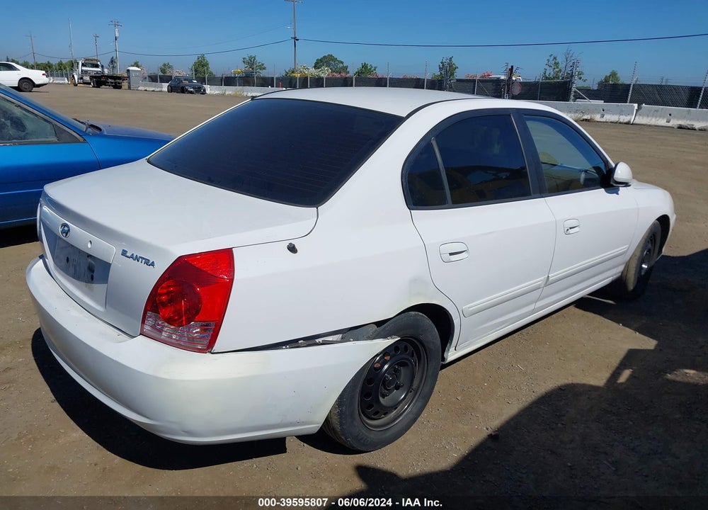 2006 HYUNDAI ELANTRA GLS/LIMITED VIN: KMHDN46D76U273583