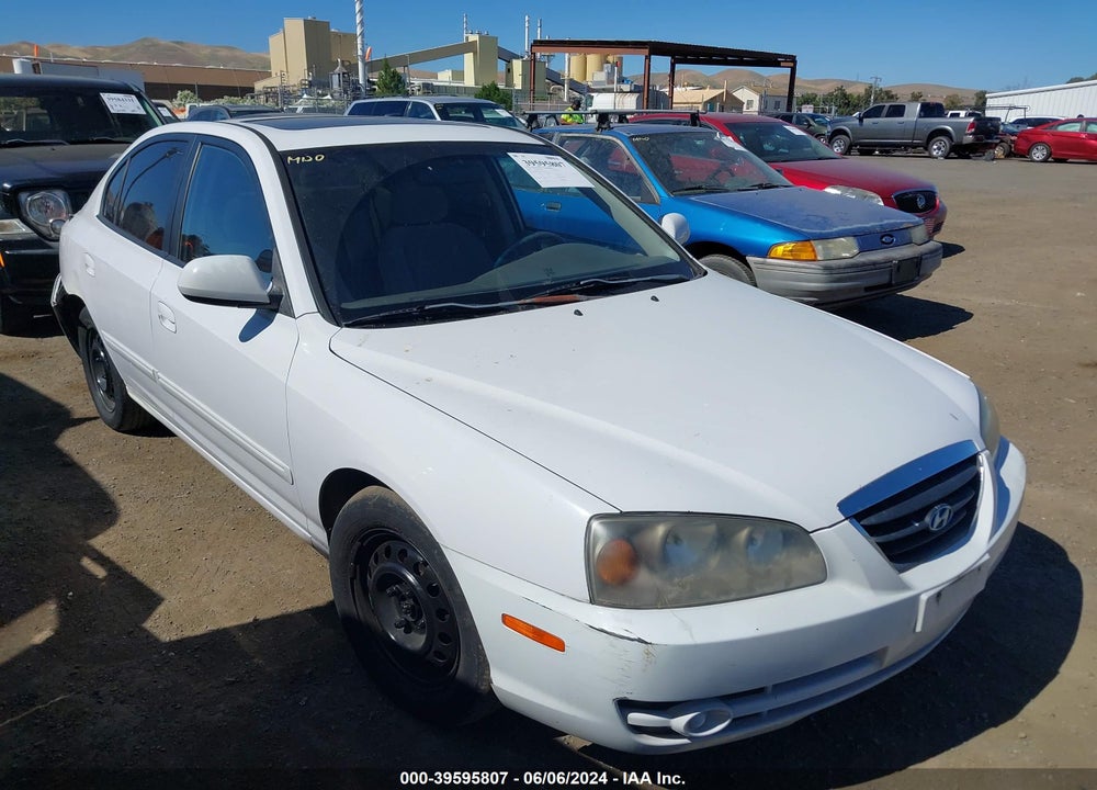 2006 HYUNDAI ELANTRA GLS/LIMITED VIN: KMHDN46D76U273583