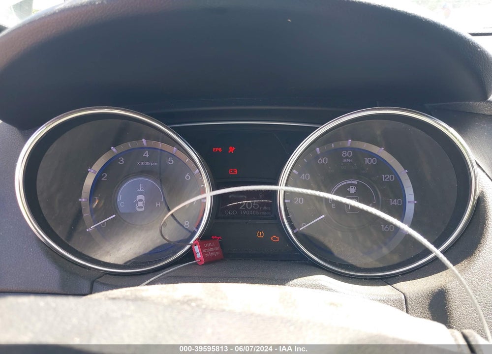 2011 HYUNDAI SONATA GLS VIN: 5NPEB4AC4BH028163