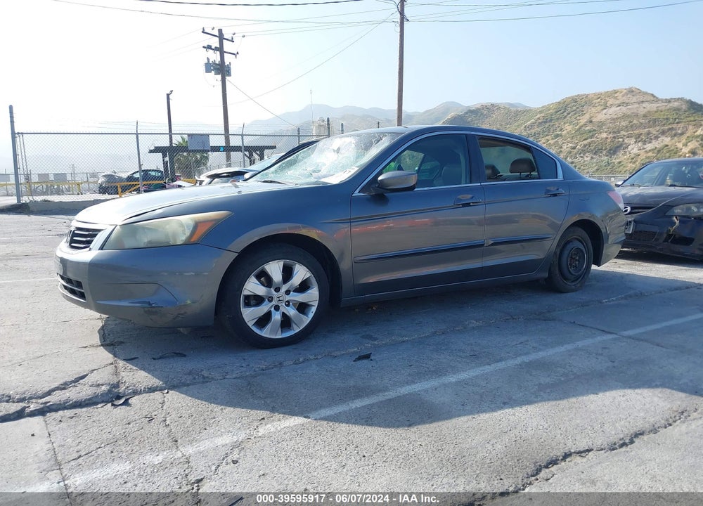 2009 HONDA ACCORD 2.4 EX-L VIN: 1HGCP26849A025722