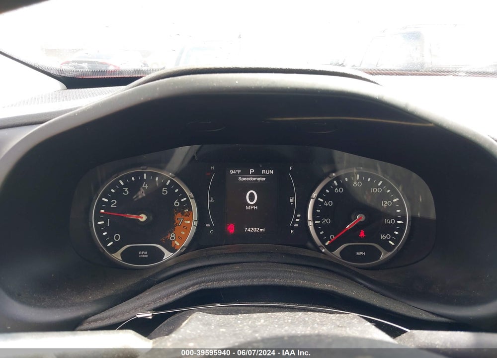2016 JEEP RENEGADE SPORT VIN: ZACCJBATXGPE31285