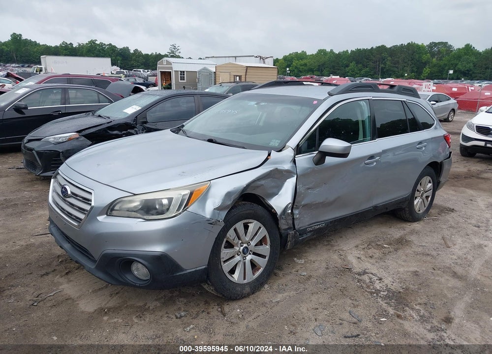 2015 SUBARU OUTBACK 2.5I PREMIUM VIN: 4S4BSBCC6F3233369