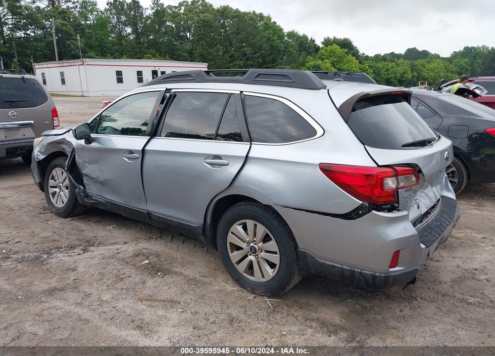 2015 SUBARU OUTBACK 2.5I PREMIUM VIN: 4S4BSBCC6F3233369