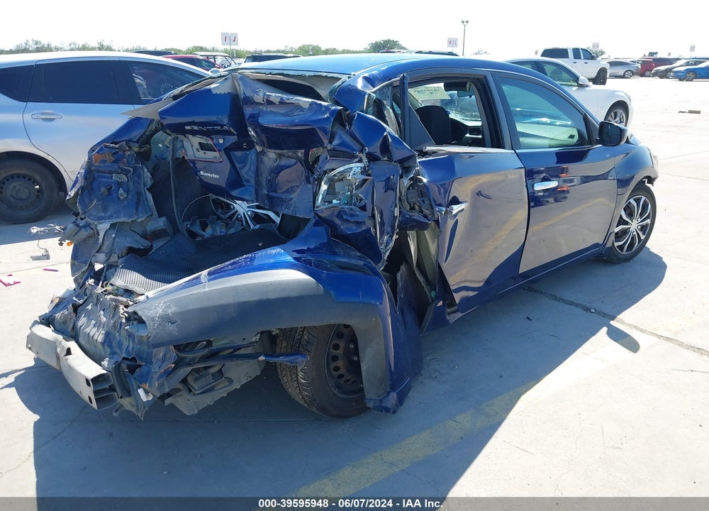2016 NISSAN SENTRA S VIN: 3N1AB7AP7GY254505