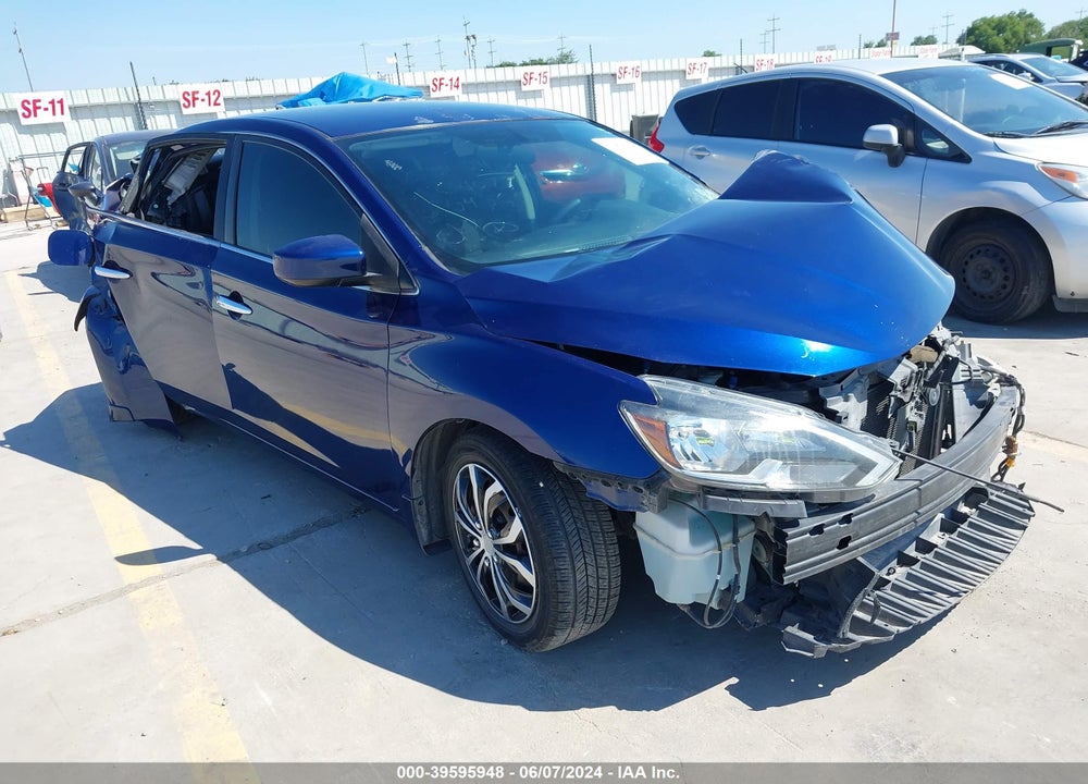 2016 NISSAN SENTRA S VIN: 3N1AB7AP7GY254505