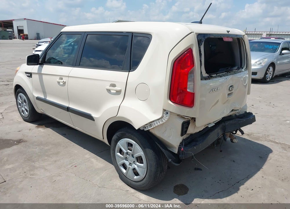 2013 KIA SOUL VIN: KNDJT2A54D7773598
