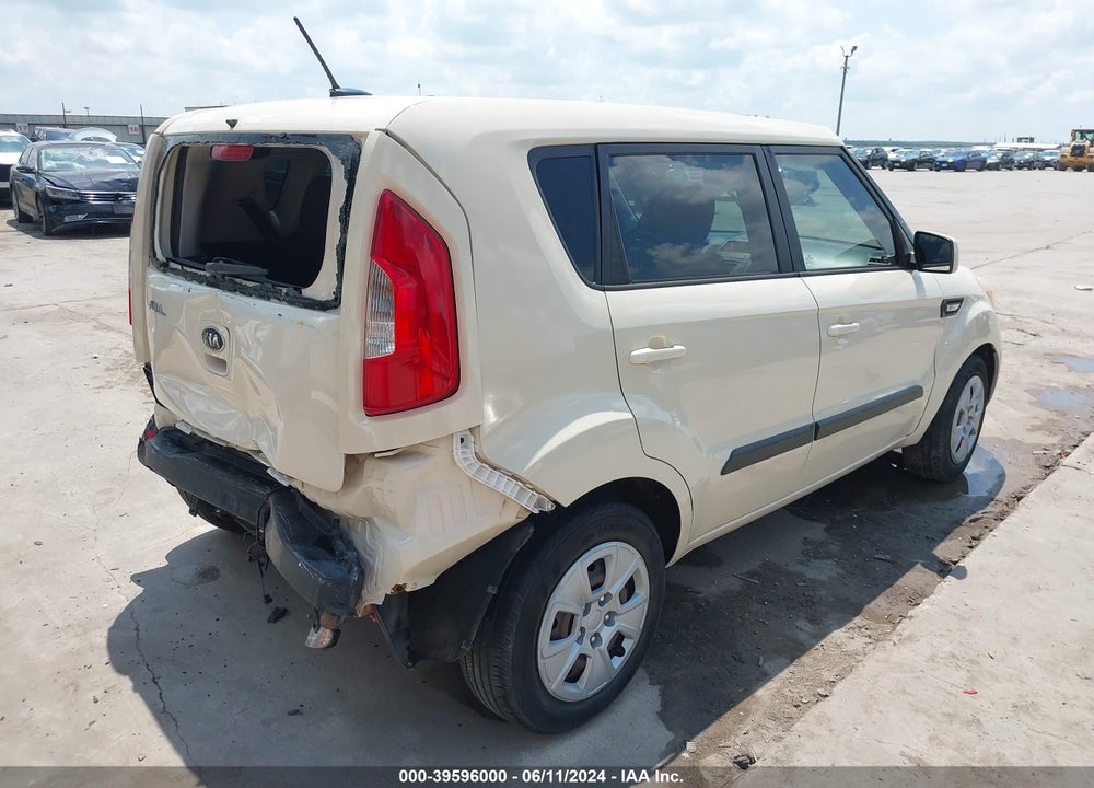2013 KIA SOUL VIN: KNDJT2A54D7773598