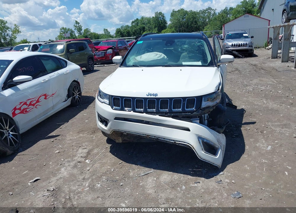 2021 JEEP COMPASS LIMITED 4X4 VIN: 3C4NJDCB1MT505948