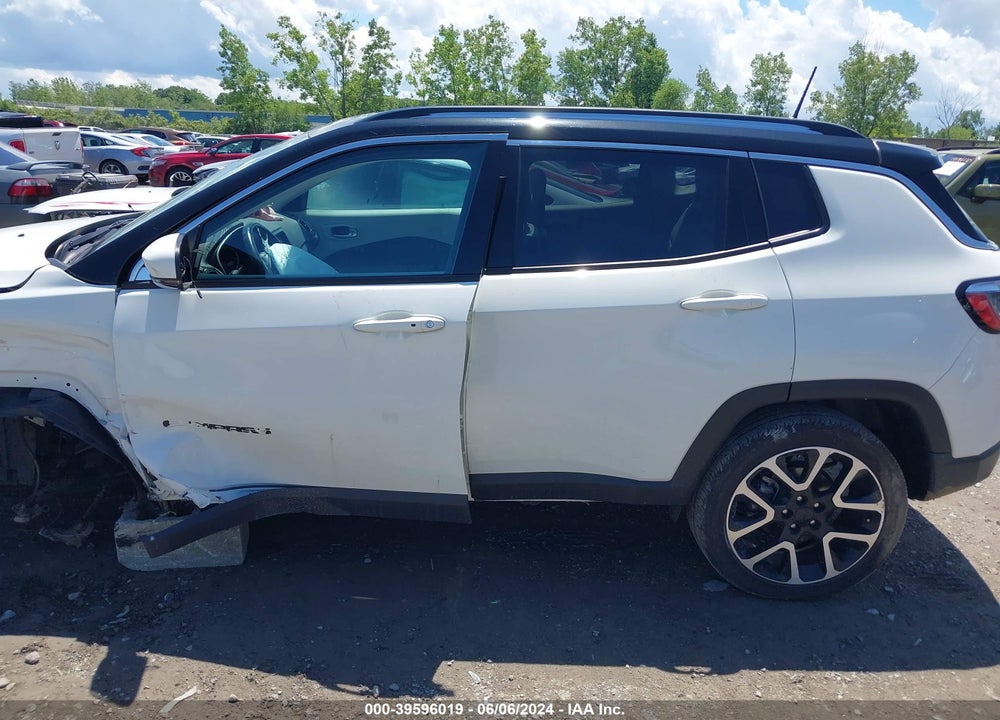 2021 JEEP COMPASS LIMITED 4X4 VIN: 3C4NJDCB1MT505948