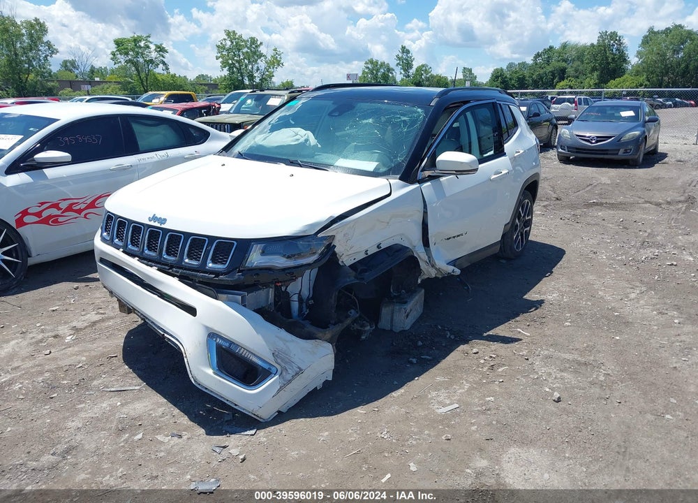 2021 JEEP COMPASS LIMITED 4X4 VIN: 3C4NJDCB1MT505948