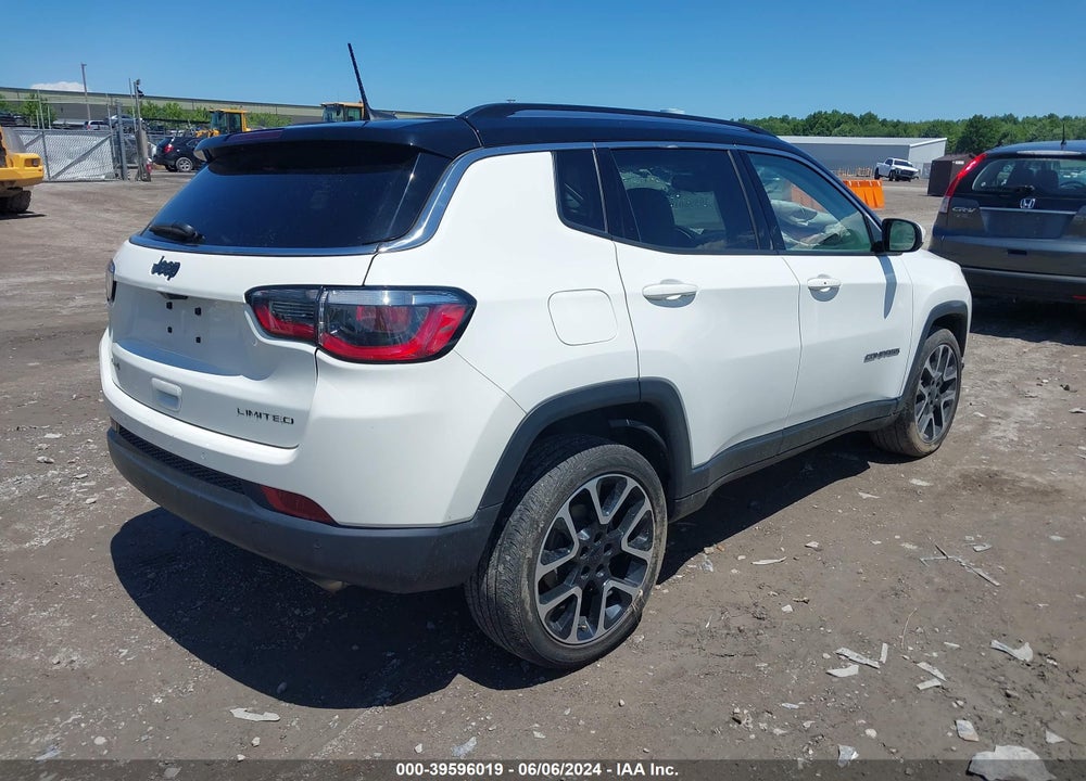 2021 JEEP COMPASS LIMITED 4X4 VIN: 3C4NJDCB1MT505948