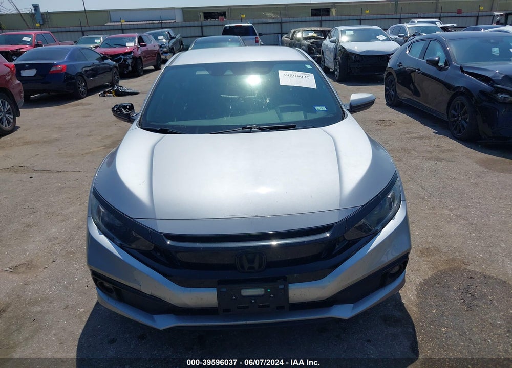 2020 HONDA CIVIC SPORT VIN: 2HGFC2F88LH580108