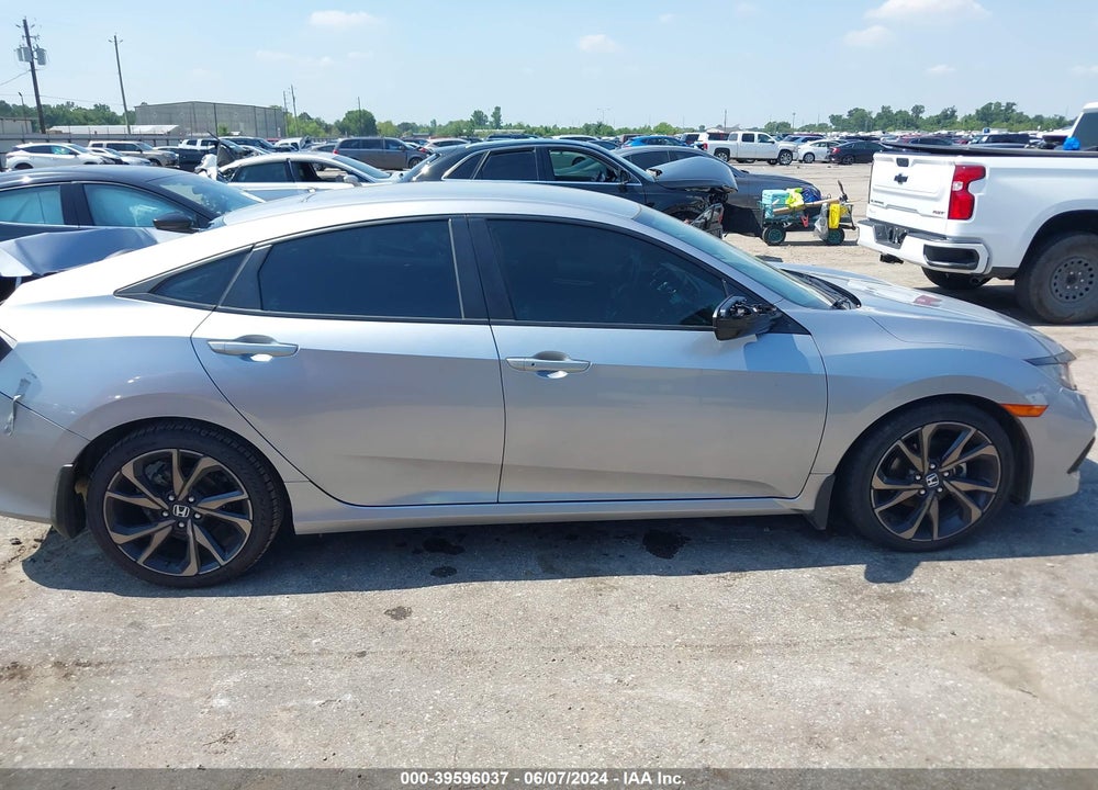 2020 HONDA CIVIC SPORT VIN: 2HGFC2F88LH580108