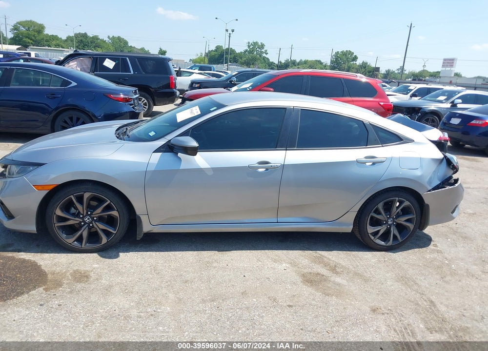 2020 HONDA CIVIC SPORT VIN: 2HGFC2F88LH580108