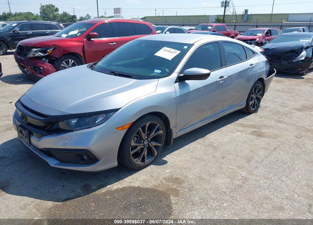 2020 HONDA CIVIC SPORT VIN: 2HGFC2F88LH580108