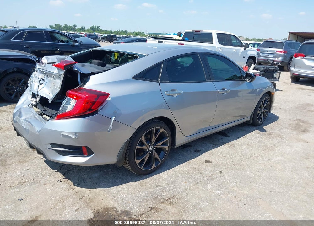 2020 HONDA CIVIC SPORT VIN: 2HGFC2F88LH580108