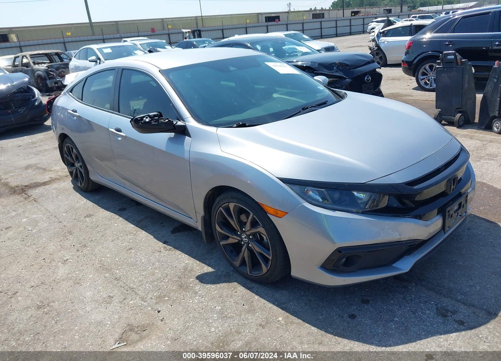 2020 HONDA CIVIC SPORT VIN: 2HGFC2F88LH580108
