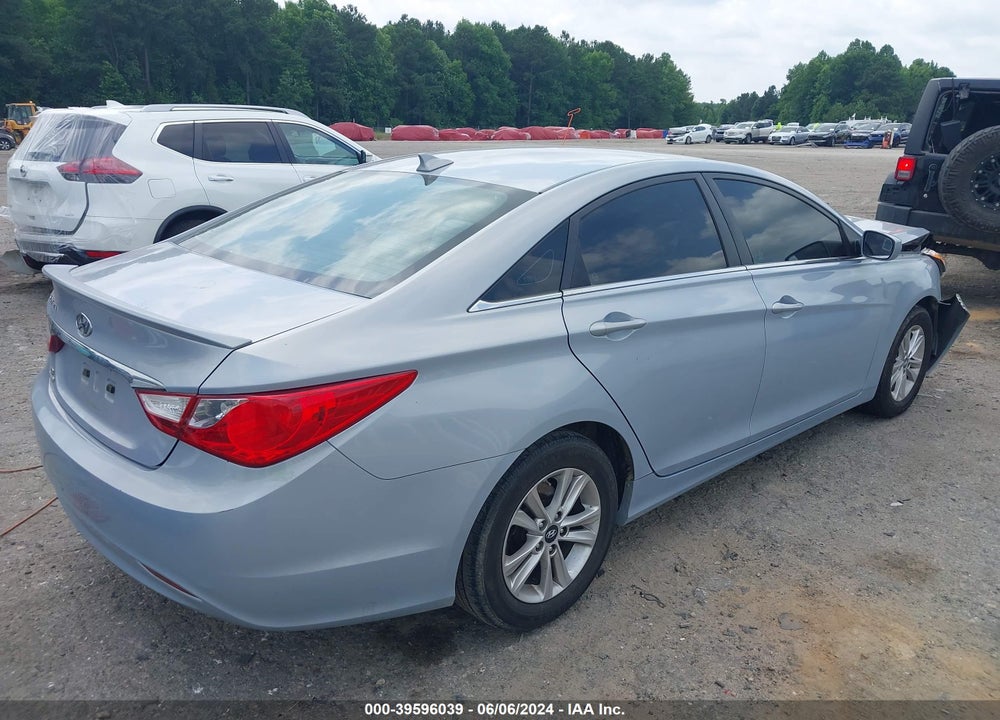 2013 HYUNDAI SONATA GLS VIN: 5NPEB4AC0DH778405
