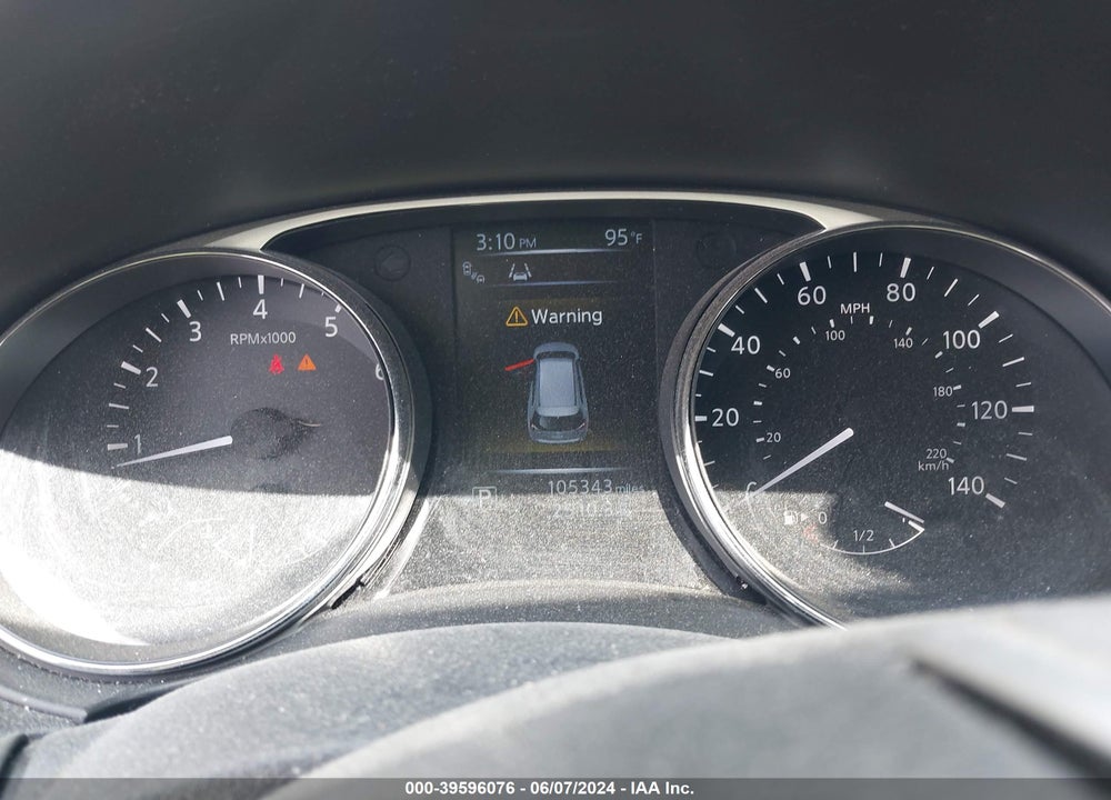 2015 NISSAN ROGUE SV VIN: 5N1AT2MK2FC859998