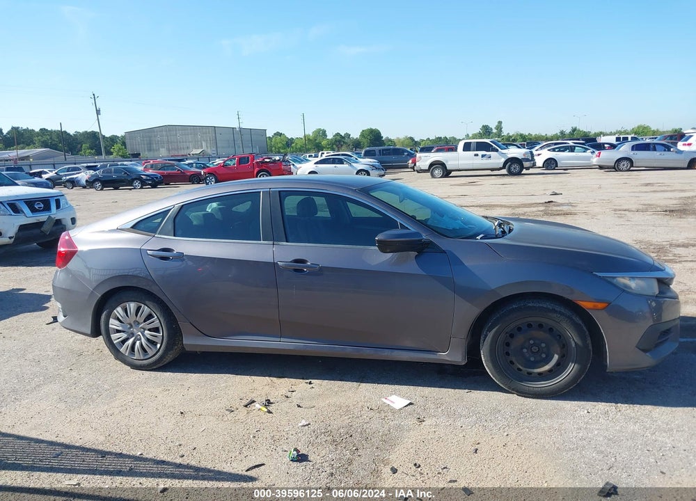 2016 HONDA CIVIC LX VIN: 19XFC2F54GE067847