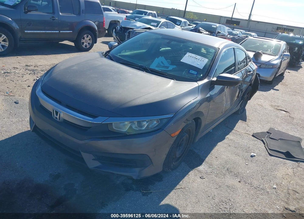 2016 HONDA CIVIC LX VIN: 19XFC2F54GE067847