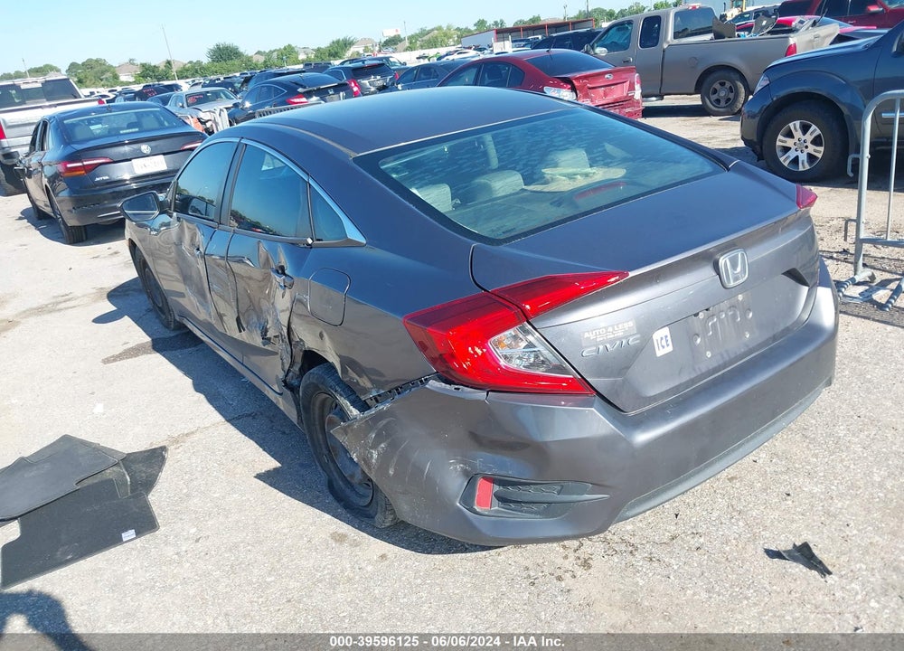 2016 HONDA CIVIC LX VIN: 19XFC2F54GE067847