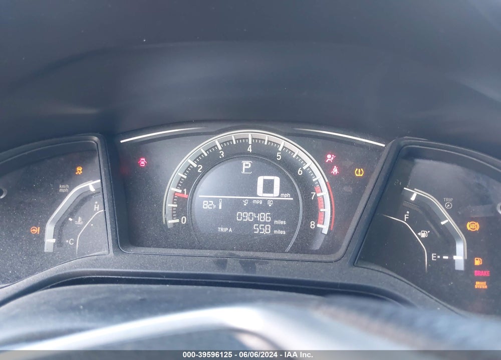 2016 HONDA CIVIC LX VIN: 19XFC2F54GE067847