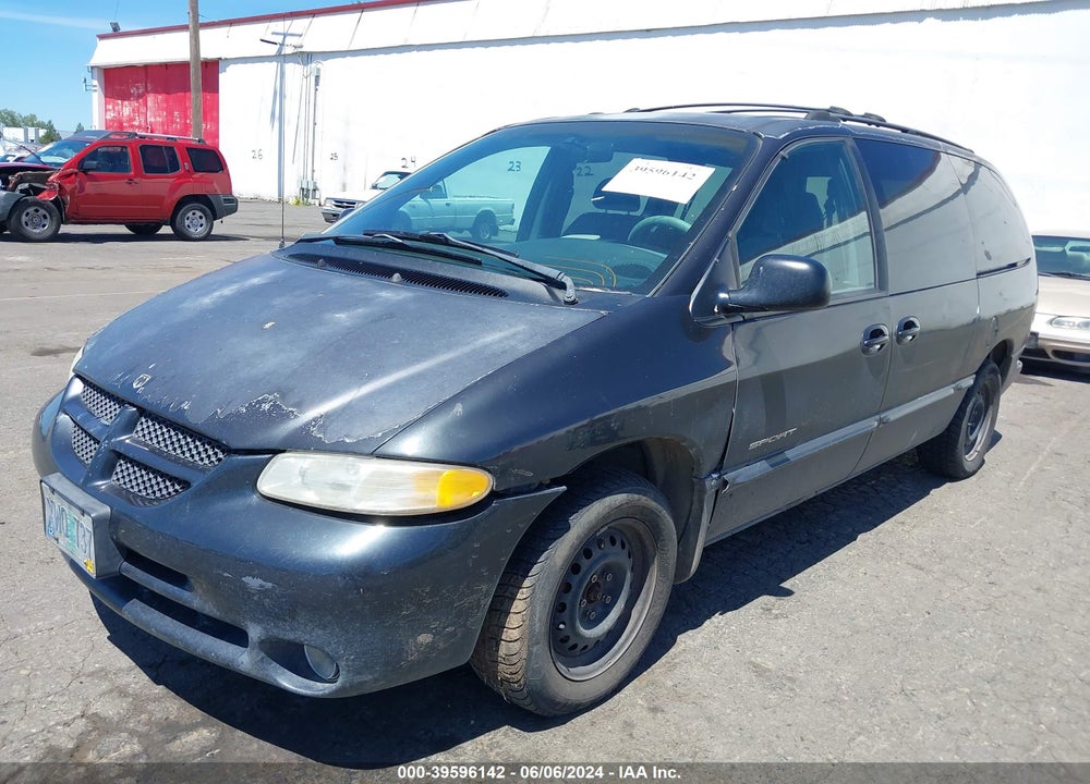 2000 DODGE GRAND CARAVAN SE VIN: 1B4GP44G7YB570082