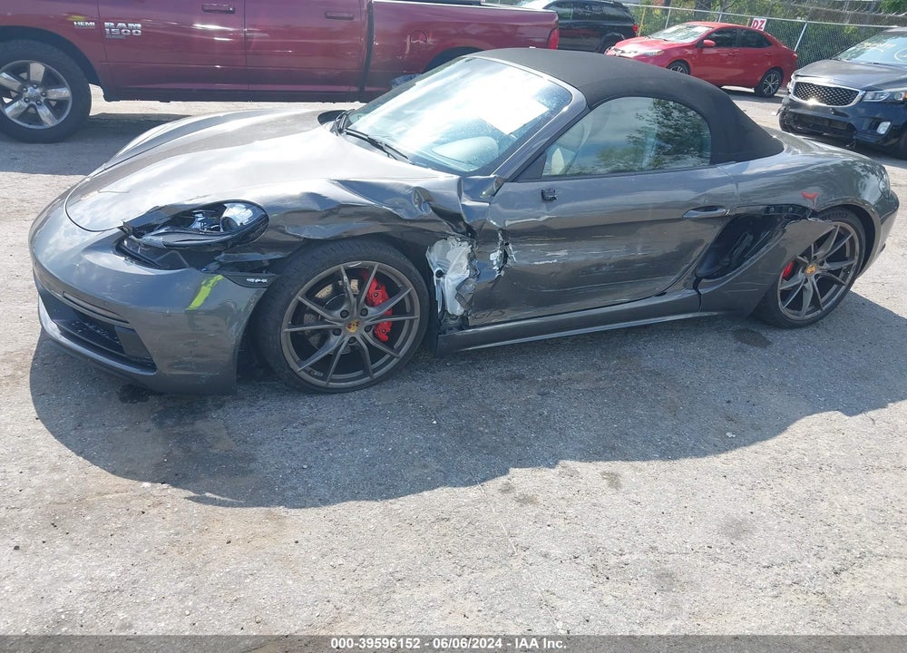 2019 PORSCHE 718 BOXSTER GTS VIN: WP0CB2A80KS228823