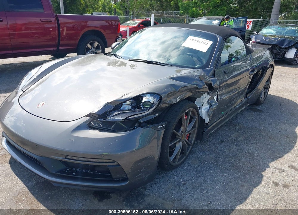2019 PORSCHE 718 BOXSTER GTS VIN: WP0CB2A80KS228823