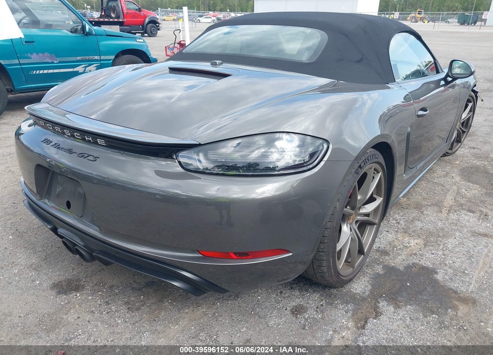 2019 PORSCHE 718 BOXSTER GTS VIN: WP0CB2A80KS228823