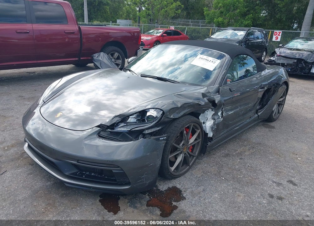 2019 PORSCHE 718 BOXSTER GTS VIN: WP0CB2A80KS228823
