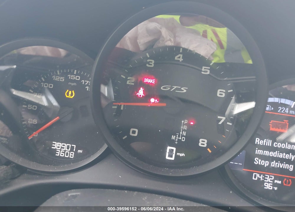 2019 PORSCHE 718 BOXSTER GTS VIN: WP0CB2A80KS228823