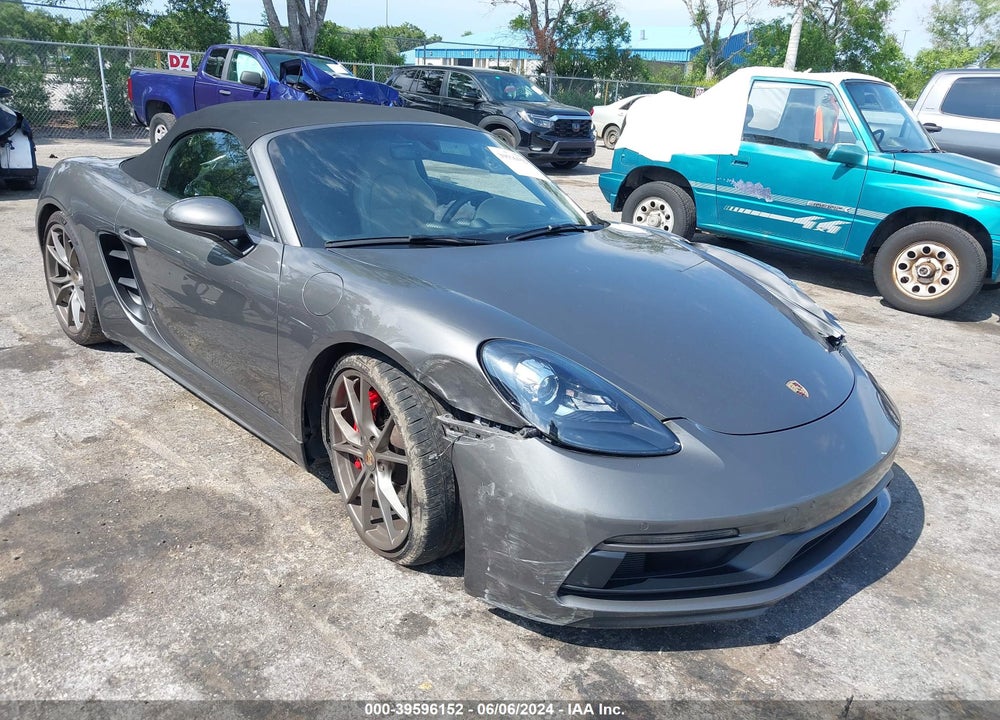 2019 PORSCHE 718 BOXSTER GTS VIN: WP0CB2A80KS228823